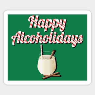 Happy Alcoholidays Sticker